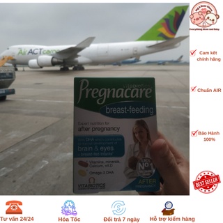 Vitamin sau sinh, vitamin mẹ cho con bú tổng hợp Pregnacare Breast feeding cho mẹ sau sinh - 84v