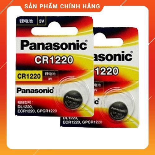 Pin Panasonic CR1220, Pin Điều Khiển Xe Chính Hãng dailyphukien