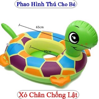 Phao Bơi Xỏ Chân Hình Rùa Cho Bé