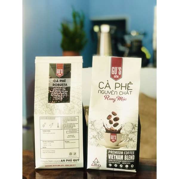 Cà phê sạch rang mộc - cà phê Robusta nguyên chất