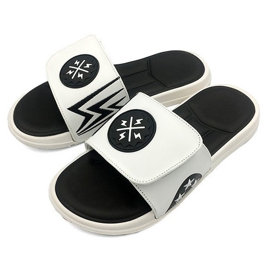 Dép đôi nam nữ unisex Tia Chớp 3 Sao thời trang ulzzang hàn quốc siêu Hot - Dép lê quai ngang dán cao cấp đi cực êm TH58