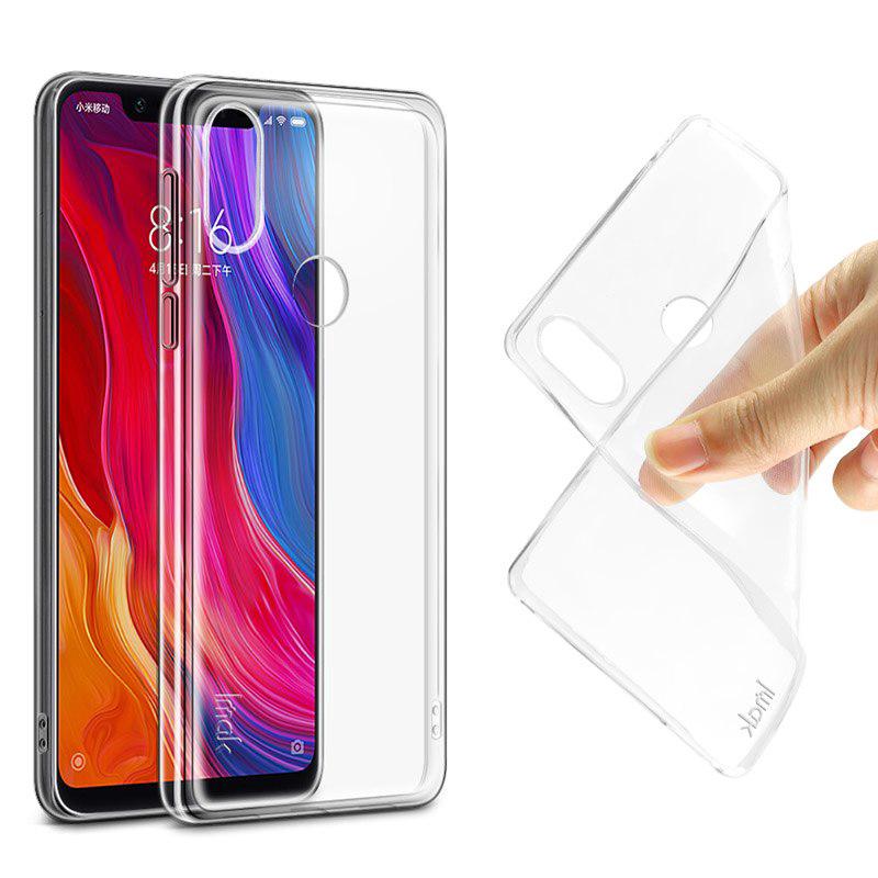 Ốp lưng tpu trong suốt cho điện thoại xiaomi mi 8 mi8 se