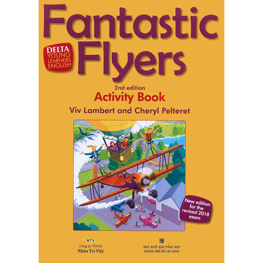 Sách - Fantastic Flyers - 2nd edition - Activity Book (kèm CD)