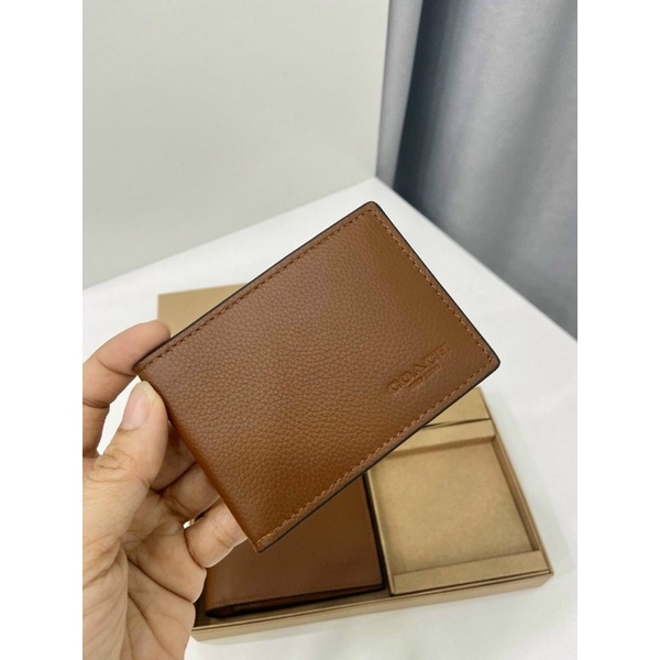 Ví Coach nam kèm khoá mua 1 được 2