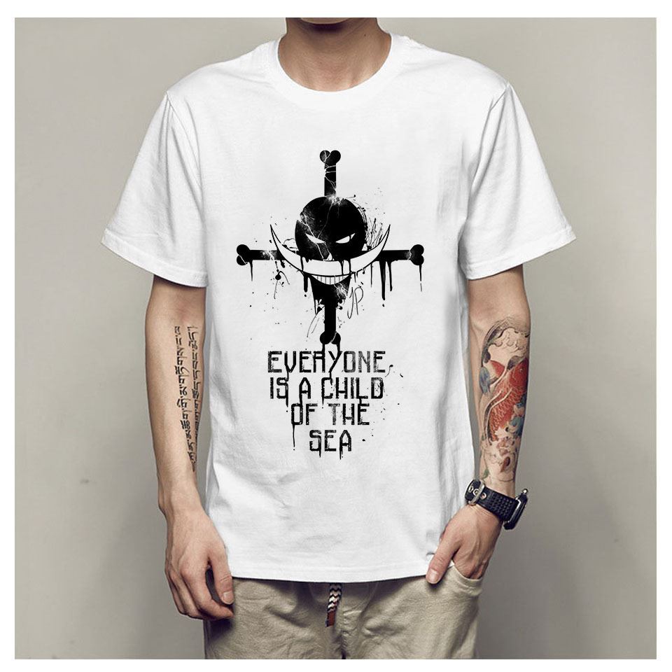 áo Râu Trắng One Piece đẹp ⚡ FREESHIP ⚡Áo in hình One Piece cực đẹp thời trang nam