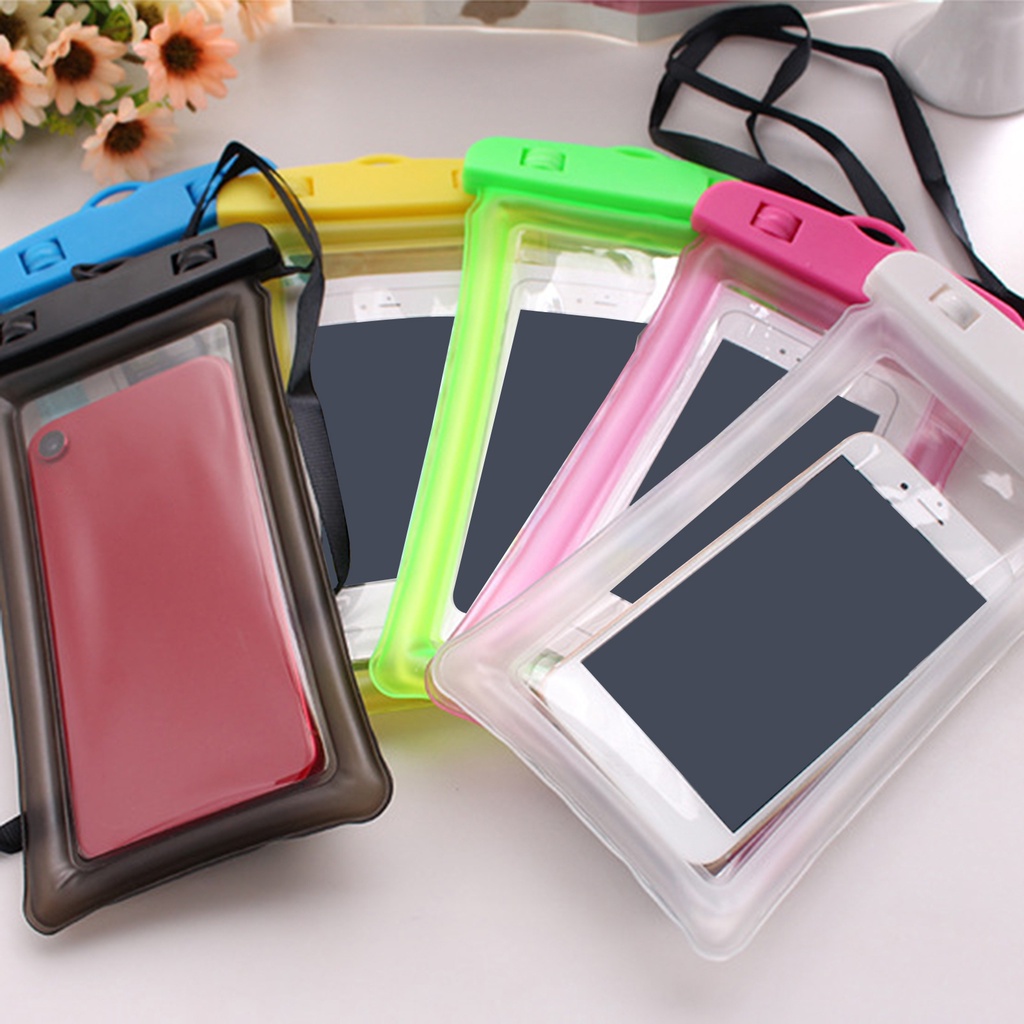 PO-Chống Thấm Nước Có Thể Chạm Màn Hình Cảm Ứng,Túi Đựng Điện Thoại Trong Suốt