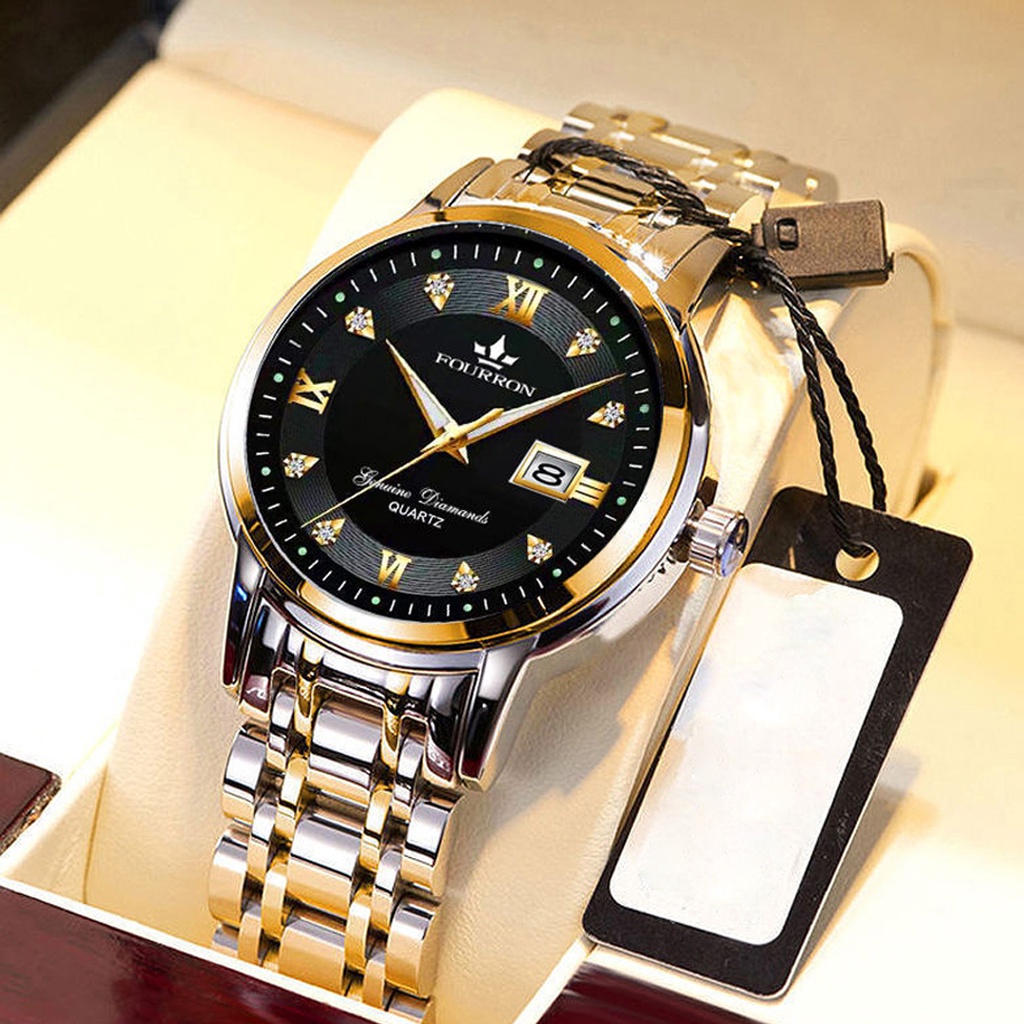 Đồng Hồ Nam Dây Thép FOURRON 5518 Tinh Tế Sang Trọng Khẳng Định Đàn Ông | BigBuy360 - bigbuy360.vn