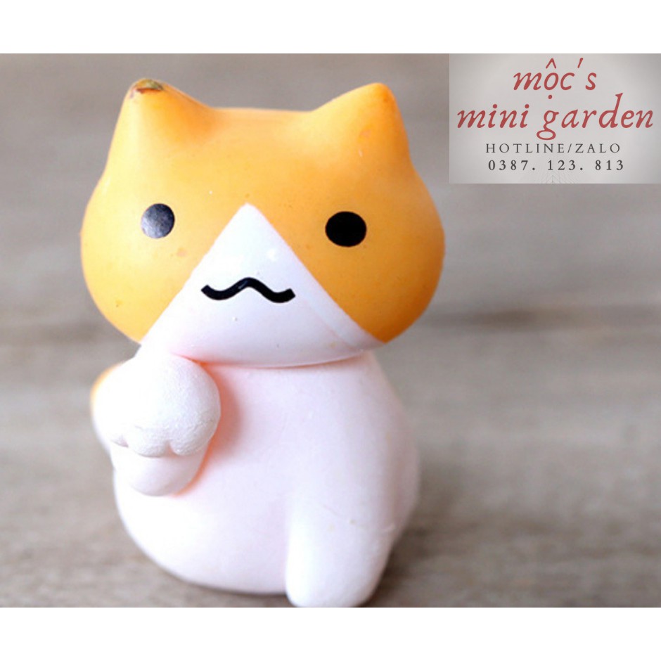 Tiểu cảnh mini_Mèo Dễ Thương_ME268