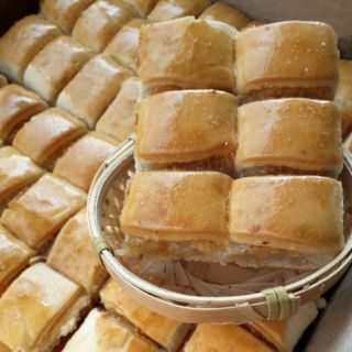 Bánh xếp dừa nướng - đặc biệt