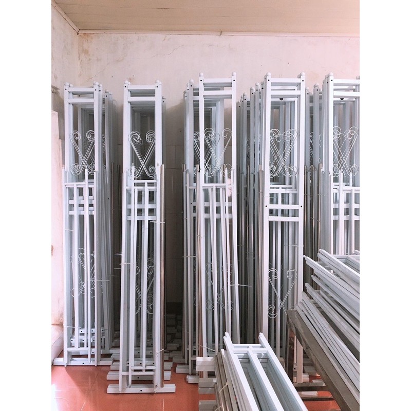KỆ TREO 2 TẦNG - KỆ ĐƠN INOX 2 TẦNG