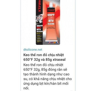 KEO RON ĐỎ NHIỆT. 650*F ...