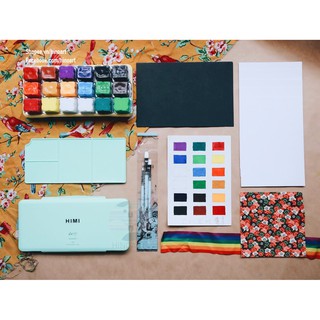 Set starter pack màu Gouache ver A STUDENT GRADE ft. Miya HIMI