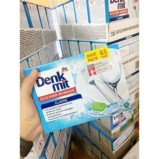 Viên rửa chén bát Denkmit 65 viên Hàng Đức