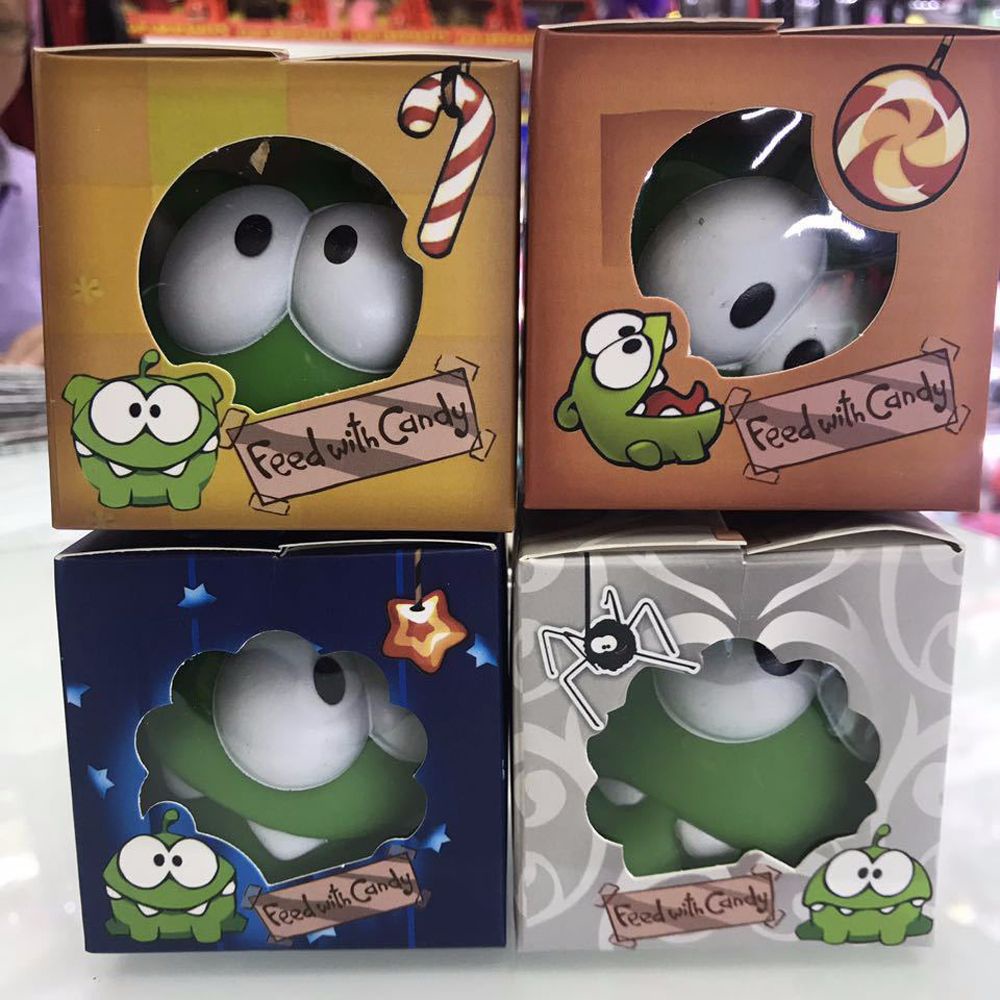 Đồ chơi mô hình nhân vật OM NOM để bàn ngộ nghĩnh đáng yêu