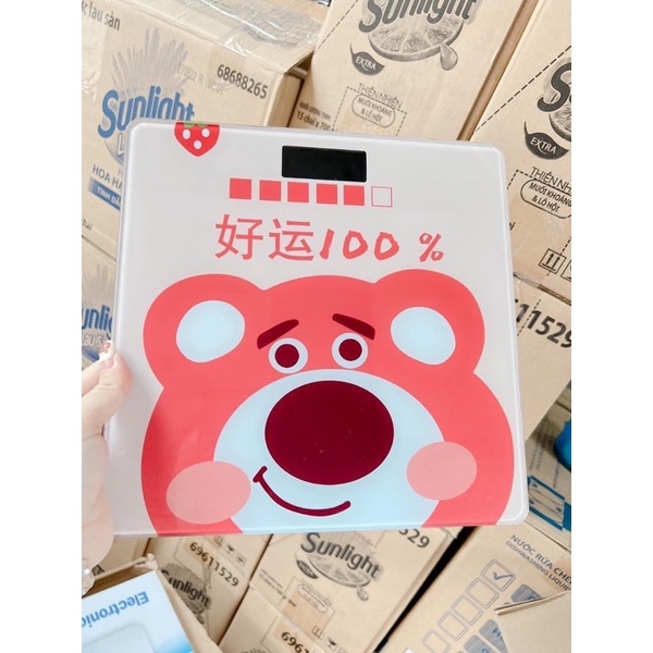 Cân Gấu Teddy Hồng Cao Cấp