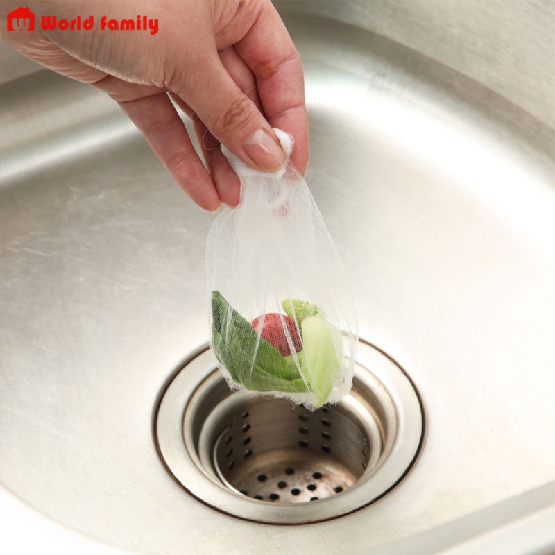 Túi Lọc Rác Bồn Rửa Chén Bát Chống Tắc Nghẽn Ống Thoát Nước