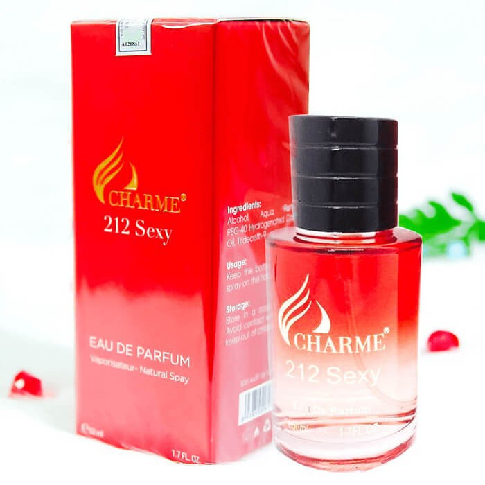 [Chính Hãng 100%] Nước Hoa Charme 212 Sexy (50ml) . Chính Hãng Cao Cấp