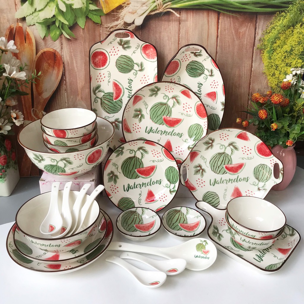 Set dưa hấu siêu đẹp