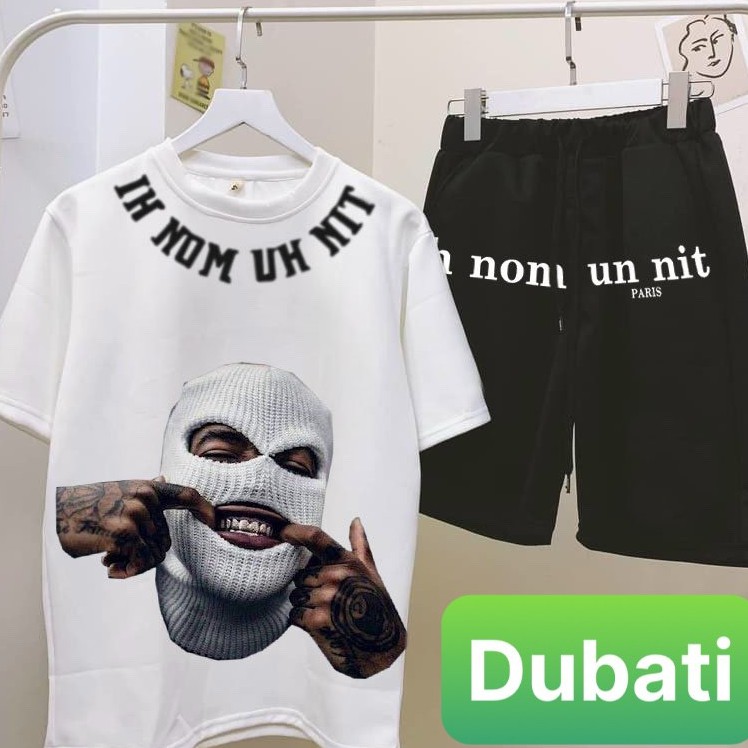 ĐỒ BỘ THỂ THAO HIT MAN THU XUÂN HÈ, SET ĐỒ BỘ THỂ THAO NAM NỮ THỜI TRANG CAO CẤP- DUBATI FASHION