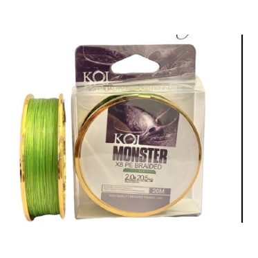 { CHÍNH HÃNG }Thẻo Dù săn hàng KOI MONSTER PE8X 20m Army Green