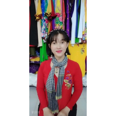 Áo bà ba thêu hoa Sen không kèm quần