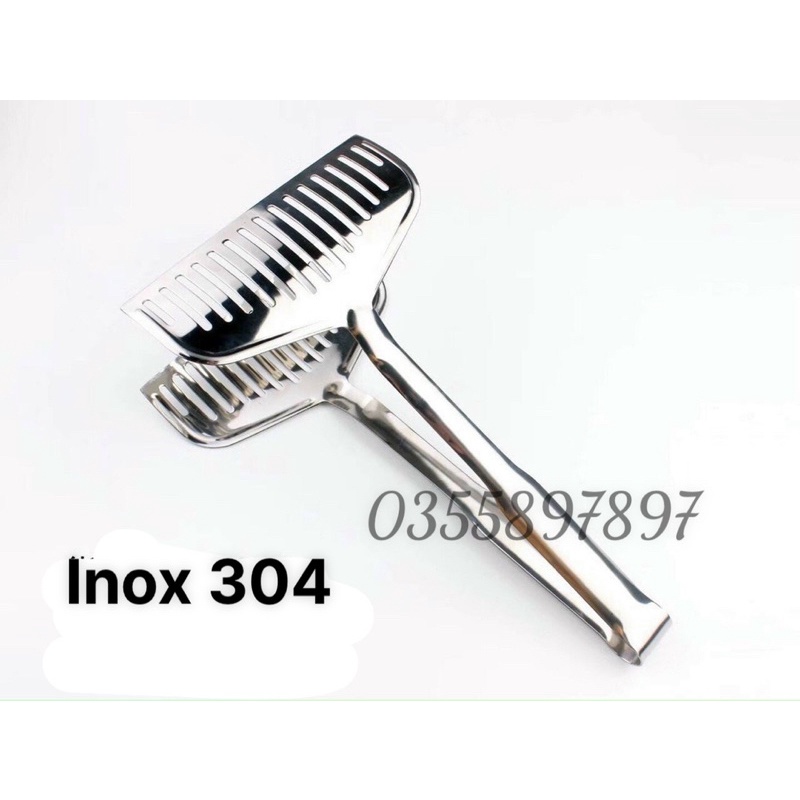 Kẹp Gắp Đồ Ăn Inox 304 Hàng Nhập Khẩu