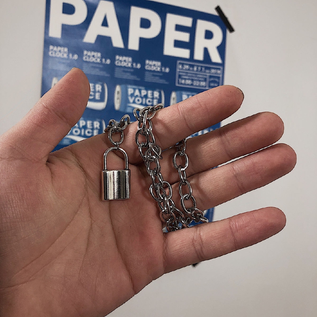 Dây Chuyền Thép Titan Không Phai Màu Phong Cách Hip Hop Thời Trang 22368