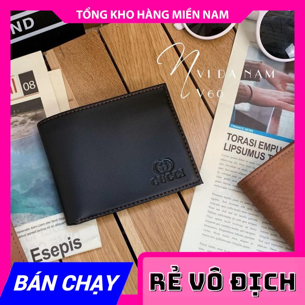 VÍ DA NAM CỰC SANG V60 ⚡FREESHIP⚡100% ẢNH THẬT⚡ CHUYÊN SỈ - GIÁ TỐT