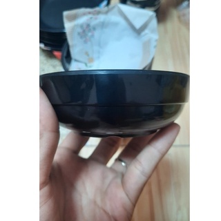 Chén(bát) cơm cạn nhựa Melamine màu đen,nâu