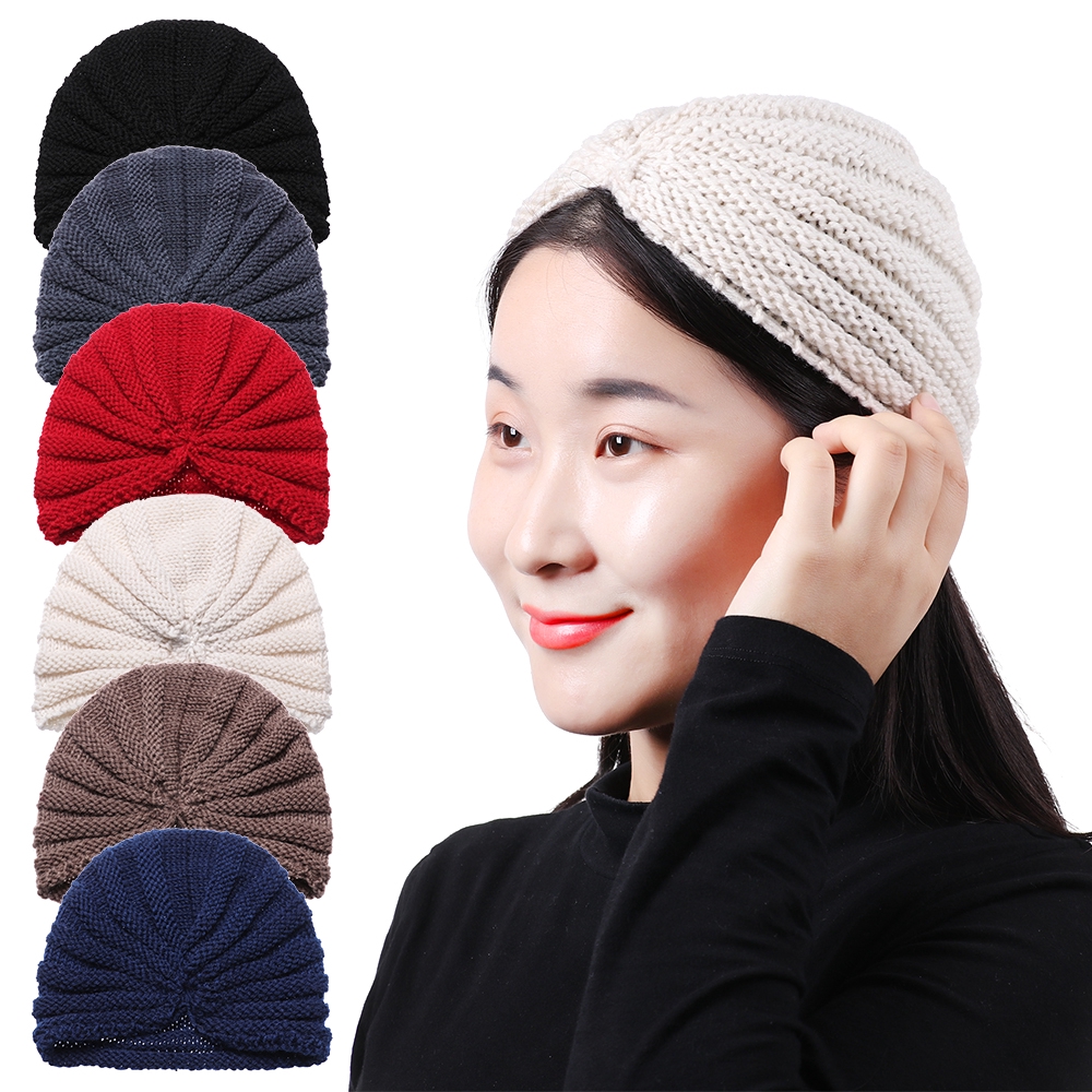 Mũ Len Trùm Đầu Phong Cách Ấn Độ Thời Trang Nữ Tính