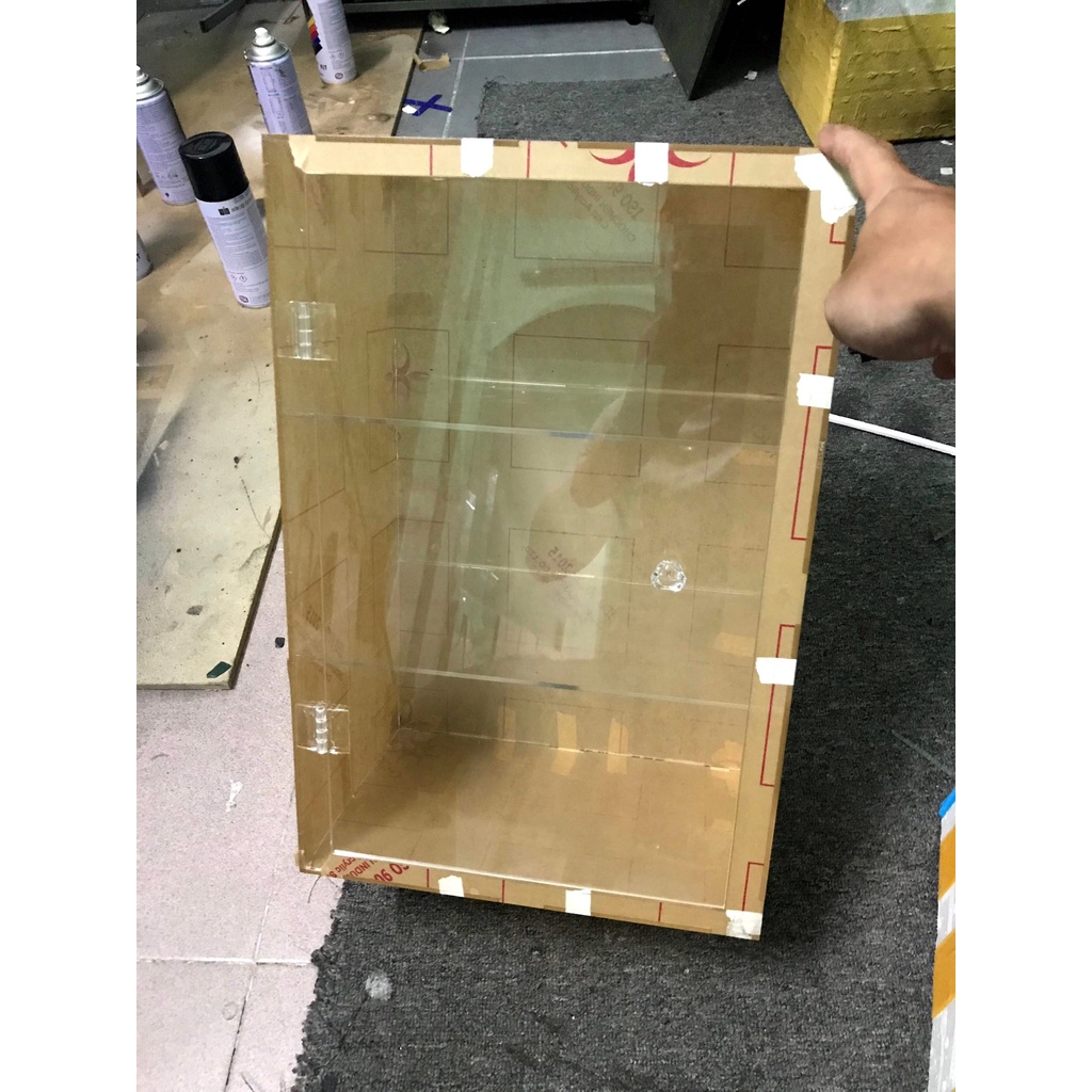 Tủ mỹ phẩm 3 tầng - tủ trưng bày - tủ đa năng