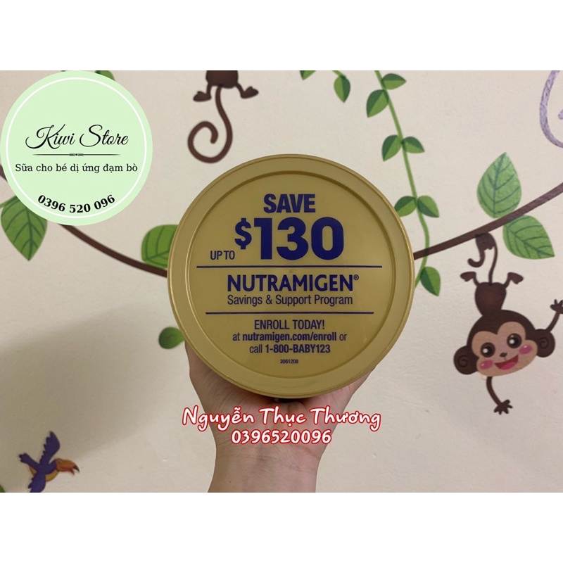 Sữa Nutramigen Mỹ cho bé dị ứng đạm bò size 561gr