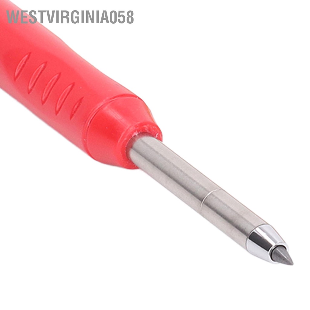 Westvirginia058 19 chiếc Bút chì Thợ mộc Bộ bút ABS Tungsten Carbide Xây dựng với Refill