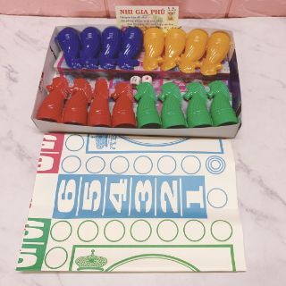 Bộ cờ cá ngựa giấy có hộp