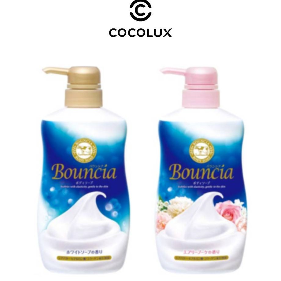 Sữa Tắm Bouncia Body Soap White Soap Scent With Pump-[COCOLUX]