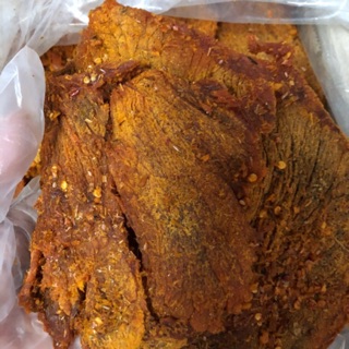 500gr khô bò mềm miếng bự vị cari truyền thống