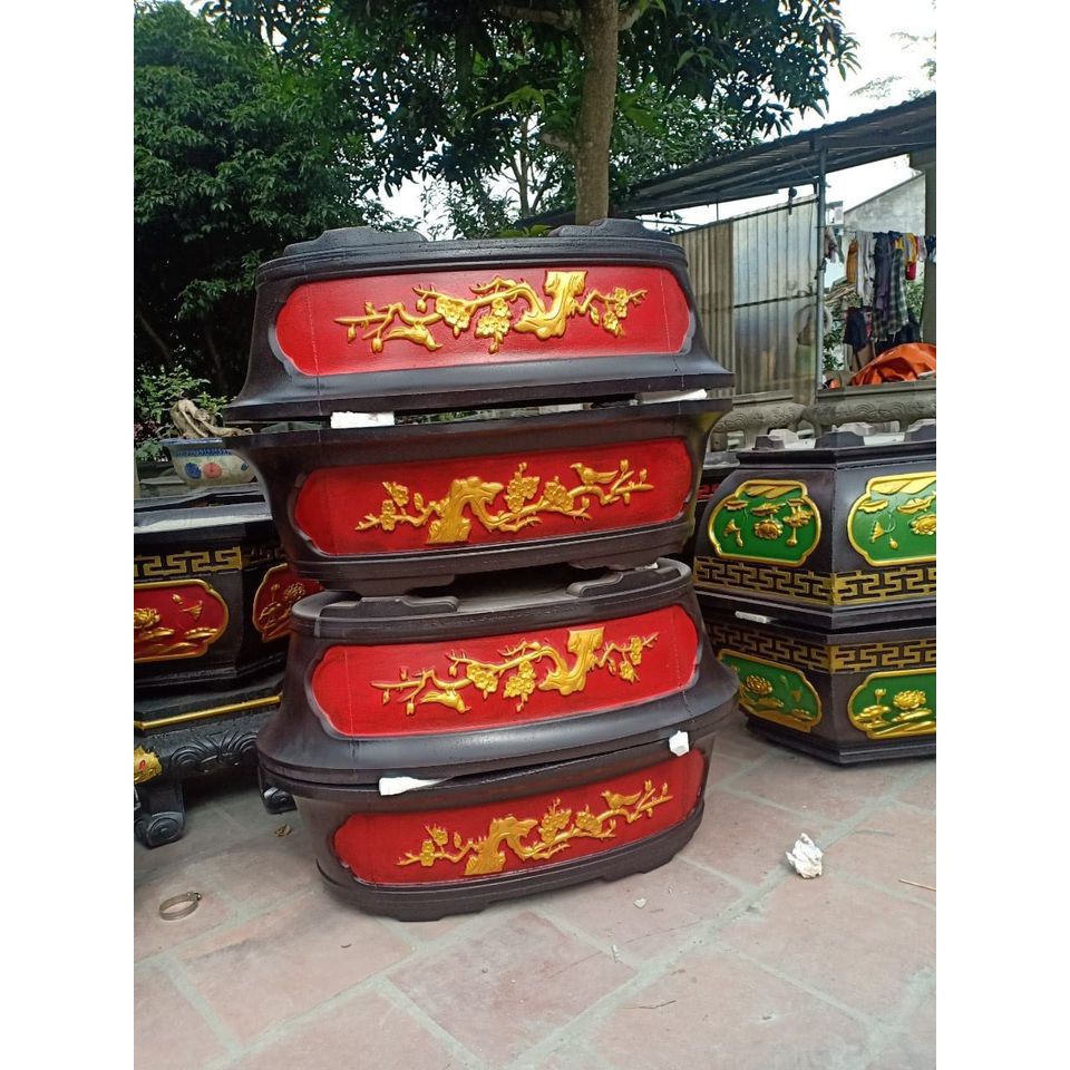 Khuôn đúc chậu bonsai ovan 80 ̣