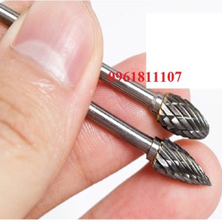Bộ 10 mũi lũa, khắc, mài, làm lũa Vonfram cao cấp