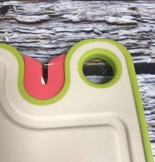 Thớt kháng khuẩn kèm mài dao Ceramic lock&lock
