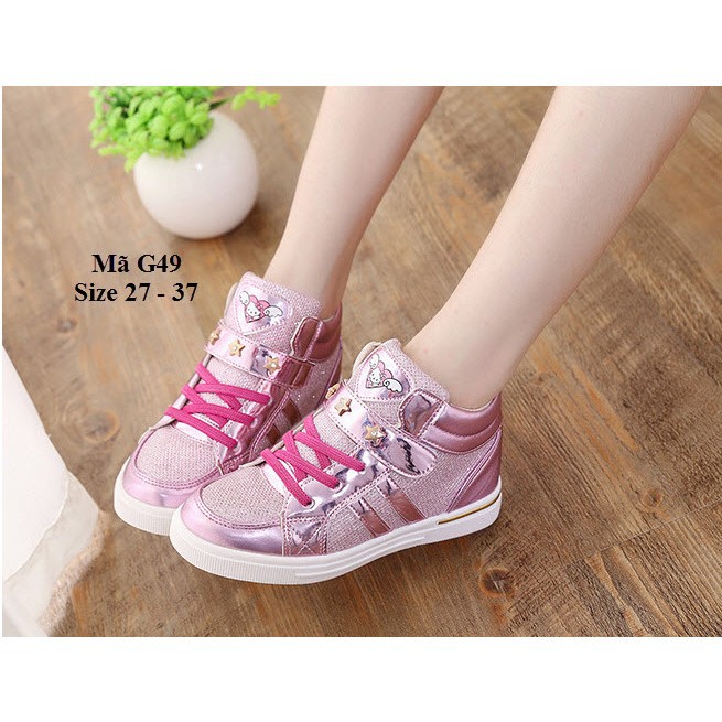 Giày Sneaker Bé Gái 3 - 12 Tuổi G49
