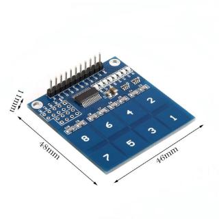 Cảm biến chạm 8 phím TTP226 - Module touch sensor cảm ứng điện dung