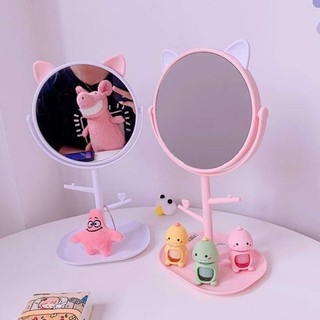 Gương đứng tai mèo cute