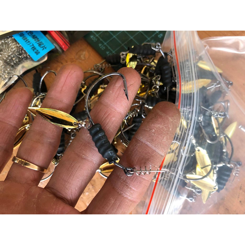 Lưỡi câu thép móc cá mềm