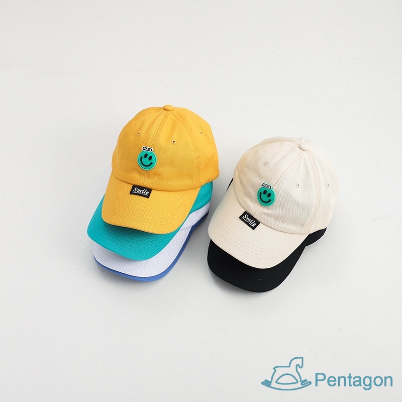 Mũ Lưỡi Trai Che Nắng In Chữ Và Hoạt Hình Màu Sáng Thời Trang Bốn Mùa Cho Bé