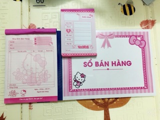 Combo sổ bán hàng-phiếu giao hàng-hoá đơn