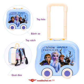 Va ly Bàn trang điểm ELSA có tay kéo, quai đeo 2 in 1