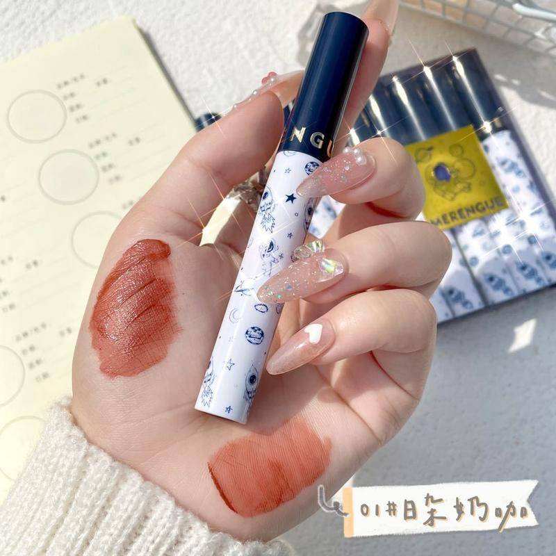 Set 5 Son Môi Chống Nước Chống Mồ Hôi Bền Màu Dài Lâu