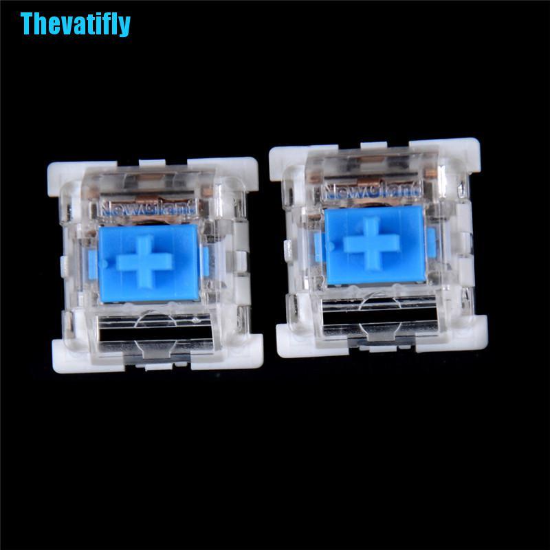 Set 10 Công Tắc Bàn Phím Cơ Màu Xanh Dương Cho Cherry Mx