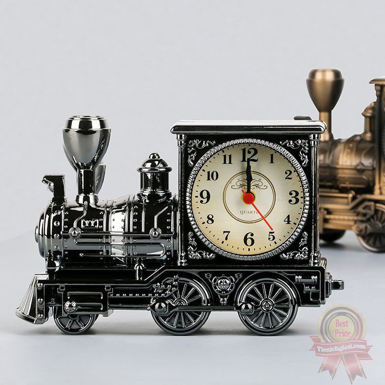 Đồng hồ tàu hỏa sang trọng làm đồ chơi cho bé, trang trí nhà cửa và thích hợp làm quà tặng