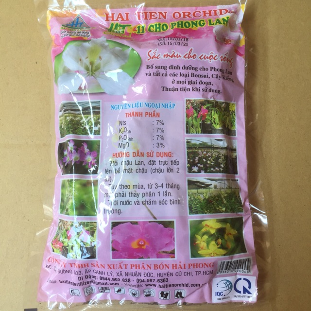 Phân bón lan Hải Tiên